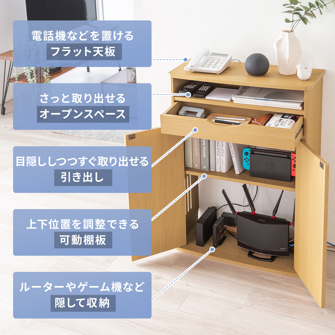 ブラウンの引き出し付き本棚　再度お値下げしました！ ブラウンの引き出し付き本棚 再度お値下げしました！ ブラウンの