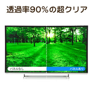 液晶テレビ保護パネル(32インチ対応・アクリル製) 200-CRT012の販売