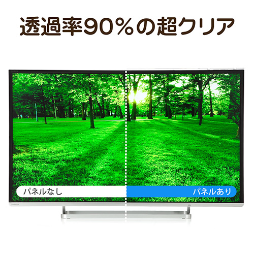 【ビジネス応援セール】液晶テレビ保護パネル(40インチ対応・アクリル製) 200-CRT013
