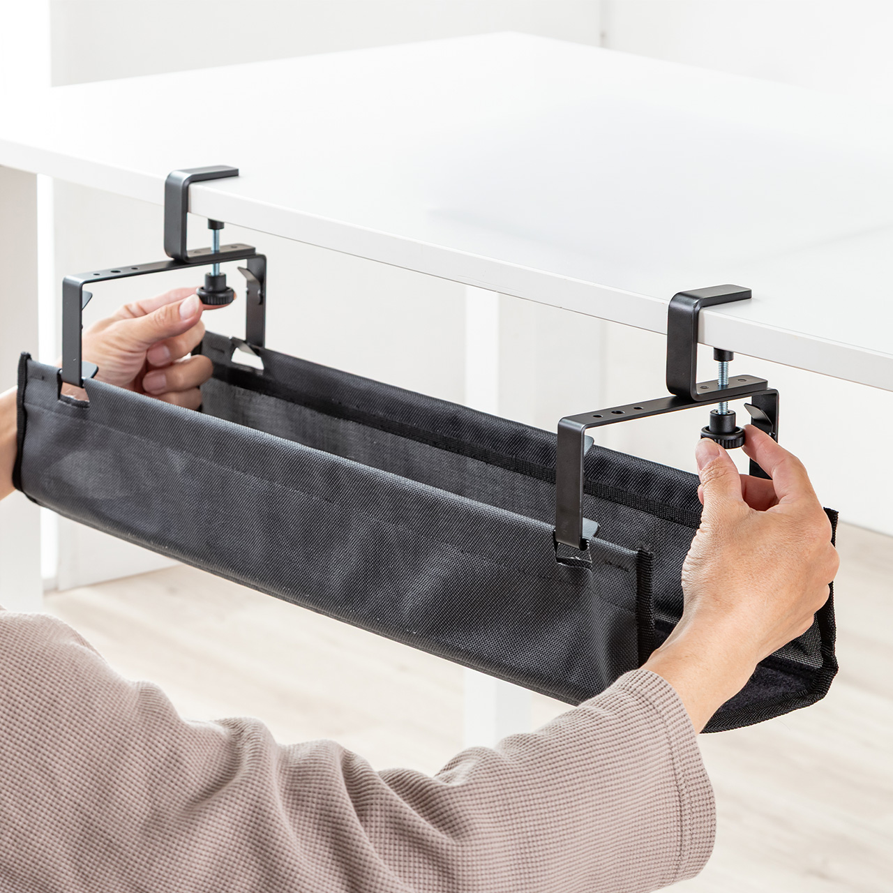 �P�[�u���g���[ ��60cm �N�����v�Œ� ��R���b�V���^�C�v �P�[�u���I�[�K�i�C�U�[ �P�[�u�����[ �z���� �P�[�u������ �z������ �d���^�b�v �u���b�N