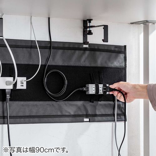 �P�[�u���g���[ ��60cm �N�����v�Œ� ��R���b�V���^�C�v �P�[�u���I�[�K�i�C�U�[ �P�[�u�����[ �z���� �P�[�u������ �z������ �d���^�b�v �u���b�N