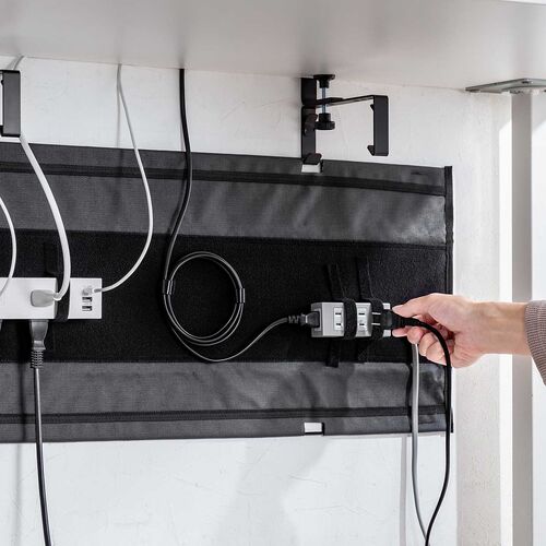 �P�[�u���g���[ ��90cm �N�����v�Œ� ��R���b�V���^�C�v �P�[�u���I�[�K�i�C�U�[ �P�[�u�����[ �z���� �P�[�u������ �z������ �d���^�b�v �u���b�N