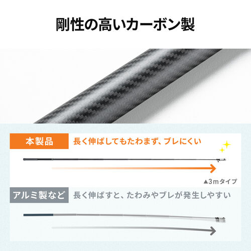 �J�[�{����r�@�����B�e�|�[���@�y�ʁ@�X�}�z�B�e�Ή� �ő�1.2m