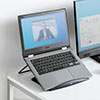ノートパソコンスタンド データホルダー 書見台 ブックスタンド タブレットスタンド 角度調節6段階 ブラック 200-DH006BK