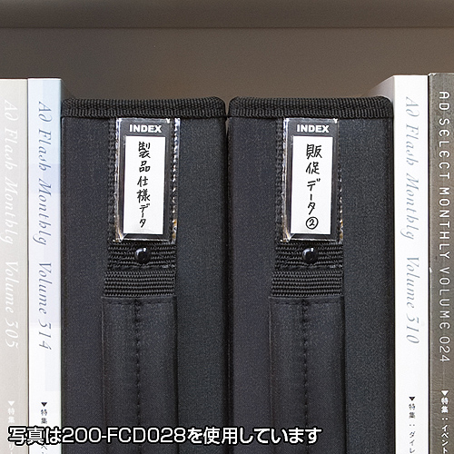 CD・DVDケース（160枚収納・ブラック） 200-FCD029