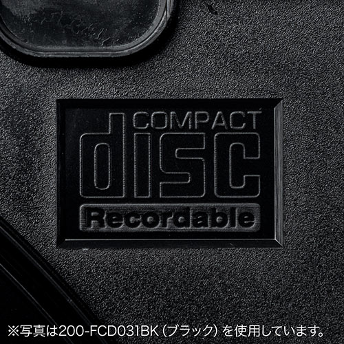 スーパースリムDVD・CD・ブルーレイケース（プラケース・クリア・薄型5.2mm・500枚） 200-FCD031-500C
