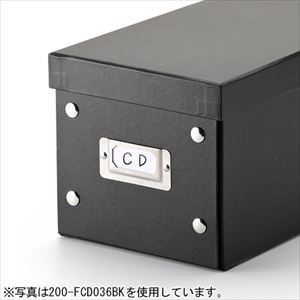 組立CD収納ボックス（30枚まで収納・ホワイト）200-FCD036Wの販売商品