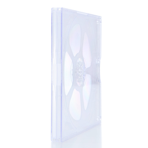 DVD・CDプラケース（4枚収納/10mm厚/クリア/10個入り） 200-FCD042C