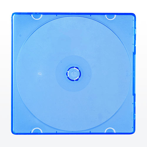 【1000枚】スリムCD・DVDケース（1枚収納・PP素材・ミックス（25枚×40セット）入り） 200-FCD045MX-1000