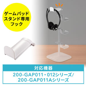 �Q�[���R���g���[���[�p�t�b�N 200-GAP011BK 200-GAP011W 200-GAP011ABK 200-GAP011AW 1/4�C���`�l�W���t�� �z���C�g