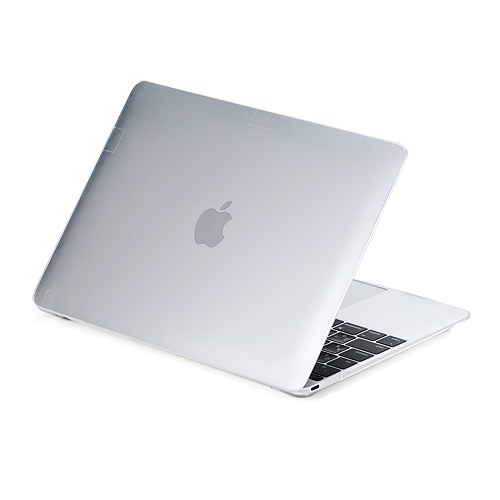 MacBook 2016/2015ハードシェルカバー（12インチ用・クリア） 200-IN044CL