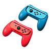 Nintendo Switch Joy-Con用　グリップ（ニンテンドースイッチ・ゲームパッド型グリップ・2個セット・ブルー・レッド） 200-NSW003