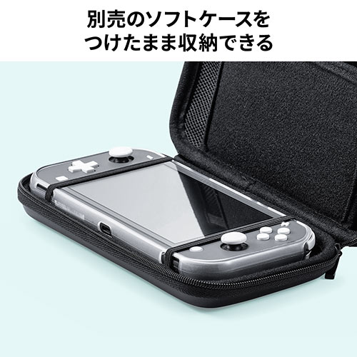 Nintendo Switch Lite専用 セミハードケース 画面保護ガラスフィルム ...