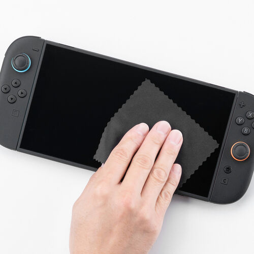 �y�^�Ă̑労�ӃZ�[���zNintendo Switch2 ��p �Z�~�n�[�h�P�[�X �Q�[���J�[�h/microSD�J�[�h���[ �K���X�t�B���� �N���[�j���O�N���X�t�� �u���b�N