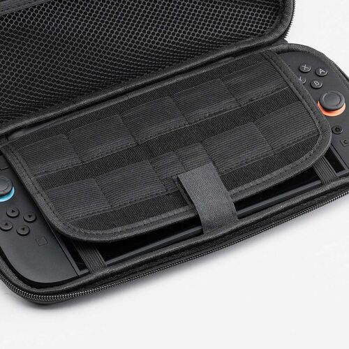 �y�^�Ă̑労�ӃZ�[���zNintendo Switch2 ��p �Z�~�n�[�h�P�[�X �Q�[���J�[�h/microSD�J�[�h���[ �K���X�t�B���� �N���[�j���O�N���X�t�� �u���b�N