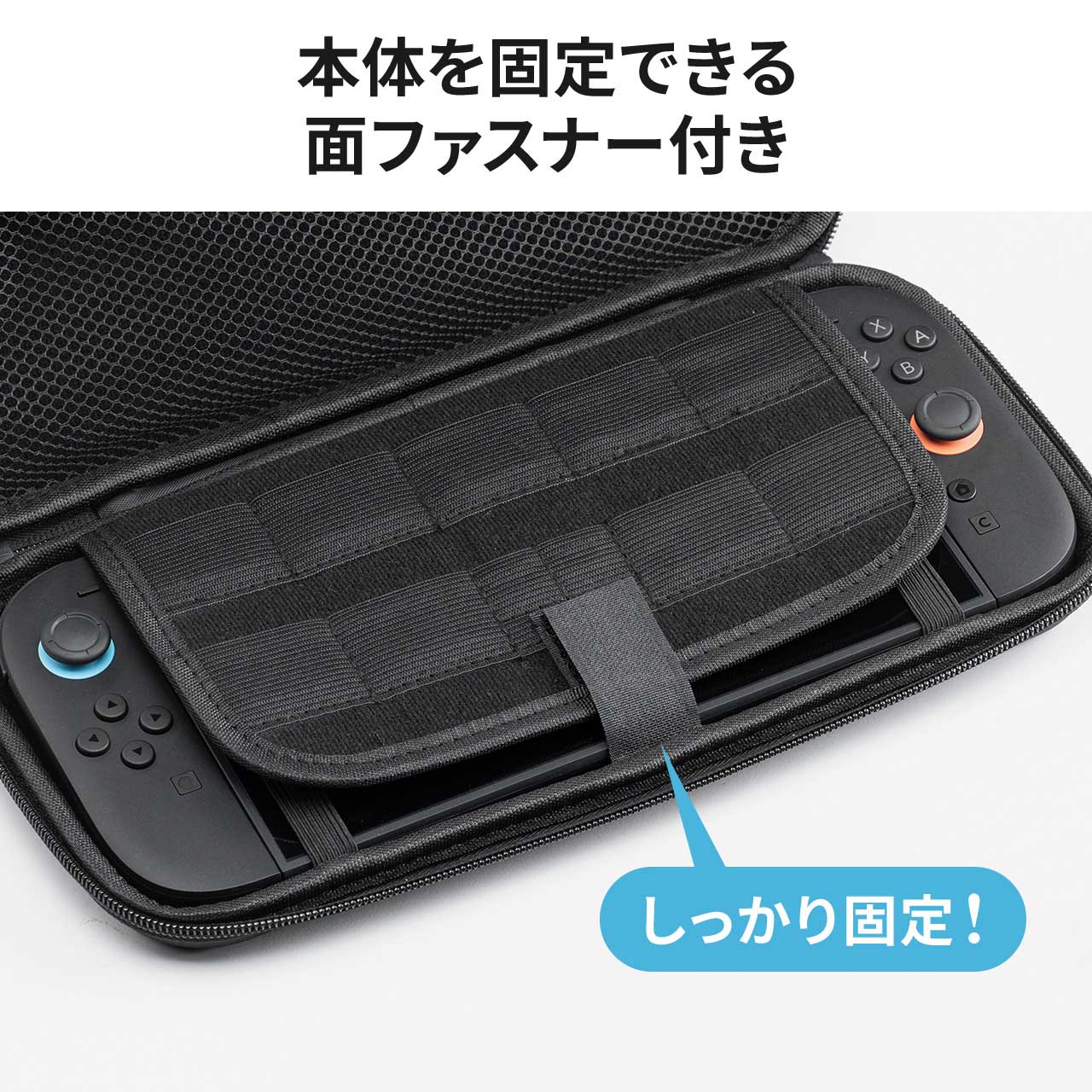 �y�^�Ă̑労�ӃZ�[���zNintendo Switch2 ��p �Z�~�n�[�h�P�[�X �Q�[���J�[�h/microSD�J�[�h���[ �K���X�t�B���� �N���[�j���O�N���X�t�� �u���b�N