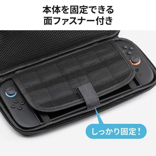 �y�^�Ă̑労�ӃZ�[���zNintendo Switch2 ��p �Z�~�n�[�h�P�[�X �Q�[���J�[�h/microSD�J�[�h���[ �K���X�t�B���� �N���[�j���O�N���X�t�� �u���b�N