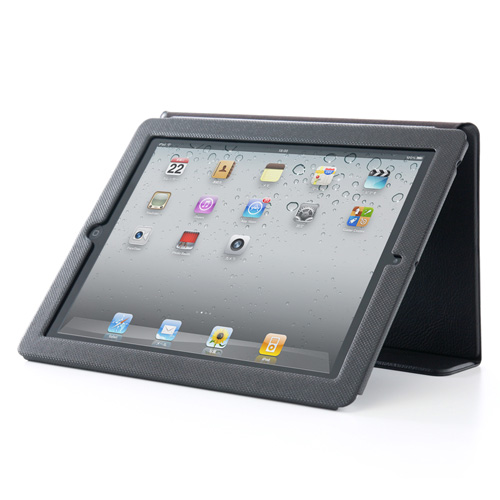 y킯݌ɏz iPad3EiPad2U[P[XitbvEX^h@\tj 200-PDA056