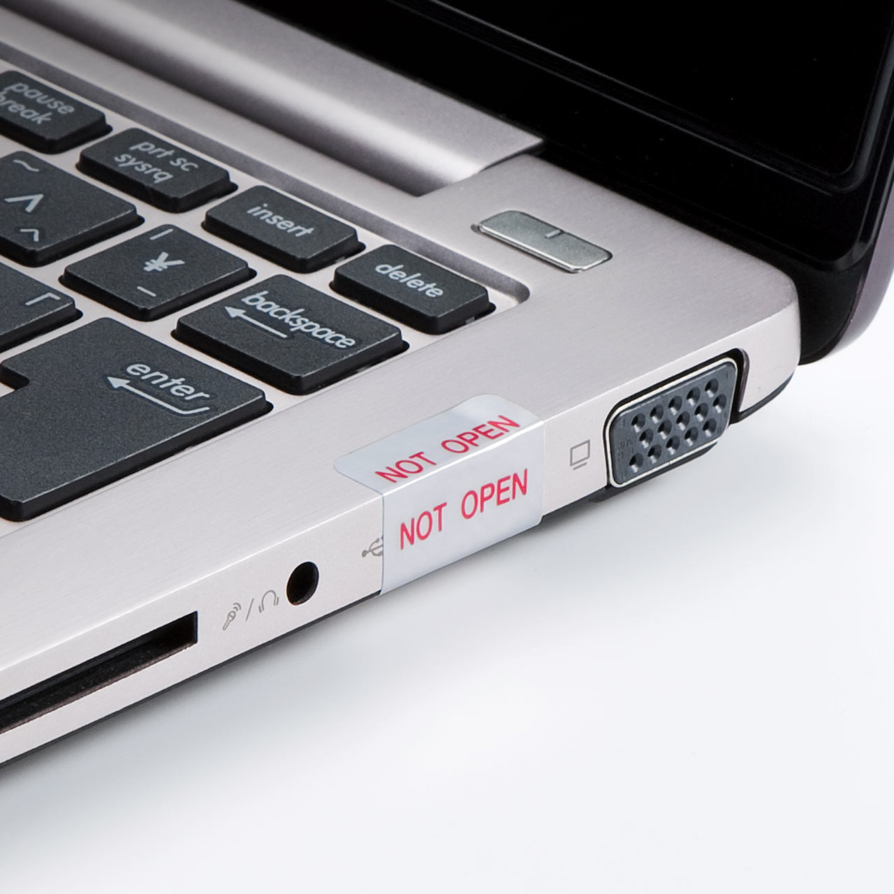 セキュリティシール（封印シール・使用禁止用・非転写・USBポート・100枚） 200-SL007