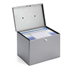 鍵付きファイルボックス マイナンバー セキュリティ対策 取手付き A4ファイル収納可能 鍵付き 大型 選挙グッズ