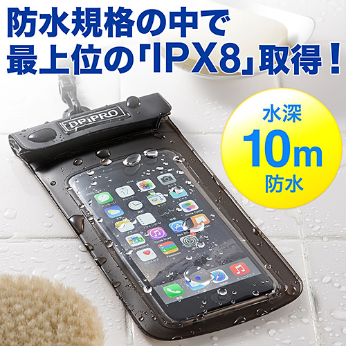 iPhoneEX}zhP[XiiPhone 6s PlusE5.5C`ΉEIPX8EA[ohlbNXgbvtj 200-SPC006WP