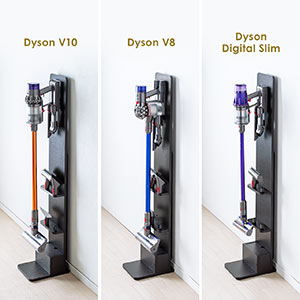 ダイソン用壁掛け収納スタンド（スティッククリーナー汎用スタンド ...