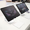 iPad タブレットスタンド 無段階 角度調整 4～13インチ対応 アルミ製 シルバー 200-STN035