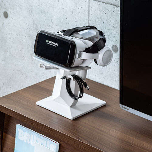 Meta Quest2収納スタンド VRゴーグル VRヘッドセット Oculus Rift S Valve Index HTC Vive PS VR対応 200-STN071