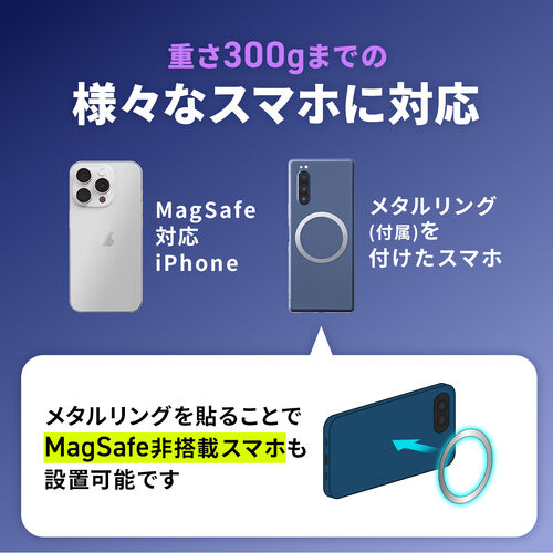 yViP10{zMagSafeΉX}zX^h ʃ}Olbg gуO ܂肽 X}zz_[ 360x Ў葀 Cz iPhone Android ^Ot zCg 200-STN082W