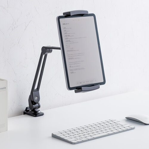 ���o�C�����j�^�[�X�^���h �N�����v�� 17.3�C���` 16�C���` 15.8�C���` 15.6�C���` 360����] 3�֐߃A�[�� �����E�p�x���i�K�����\ ���o�C���f�B�X�v���C iPad �^�u���b�g