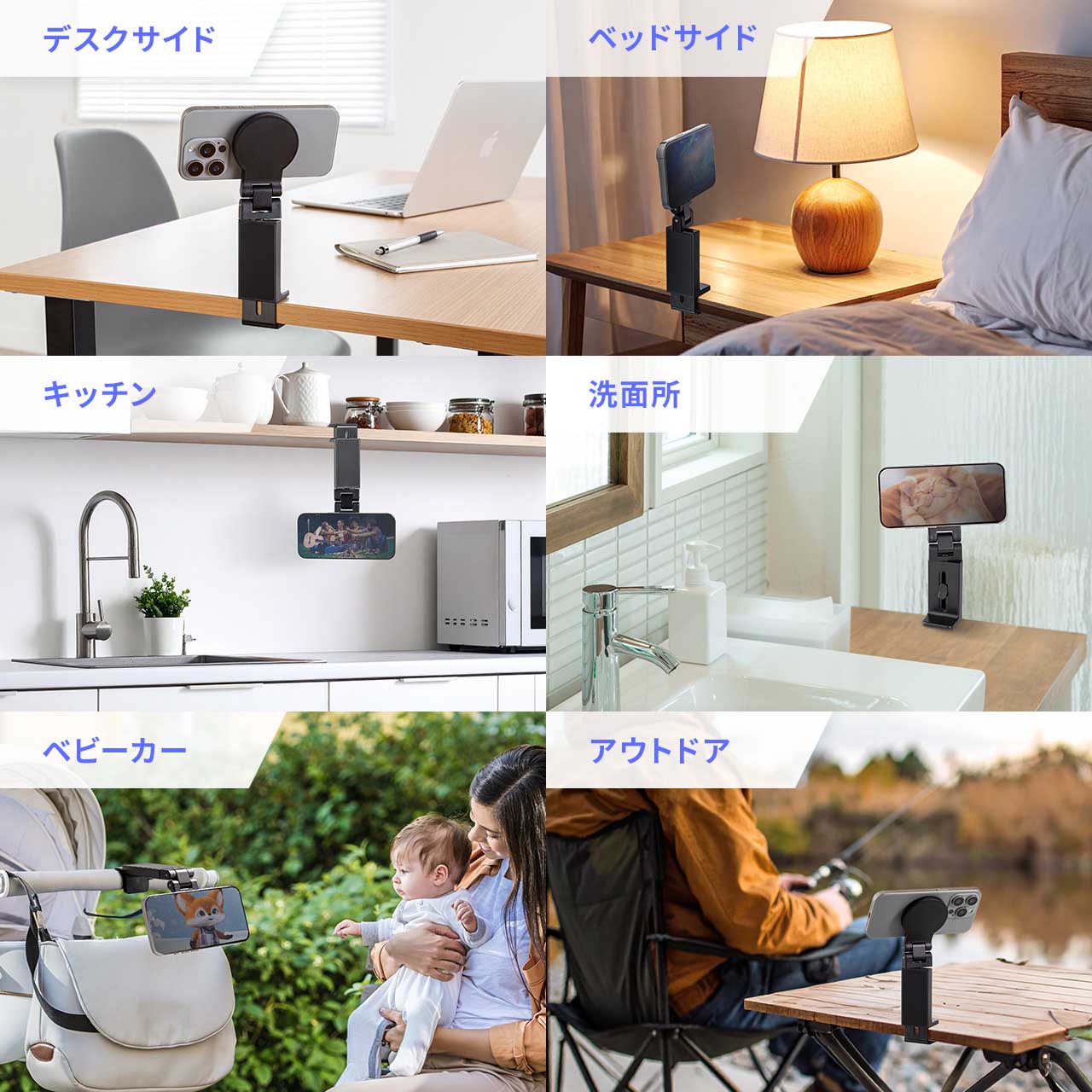 MagSafe�Ή��X�}�z�X�^���h �g���x���X�}�z�z���_�[ ���C�z�� 360�x���� �Ў葀�� �V���� ��s�@ �܂肽���� �����^�� ���s �o�� ���B��_ iPhone Android ���^�������O�t��