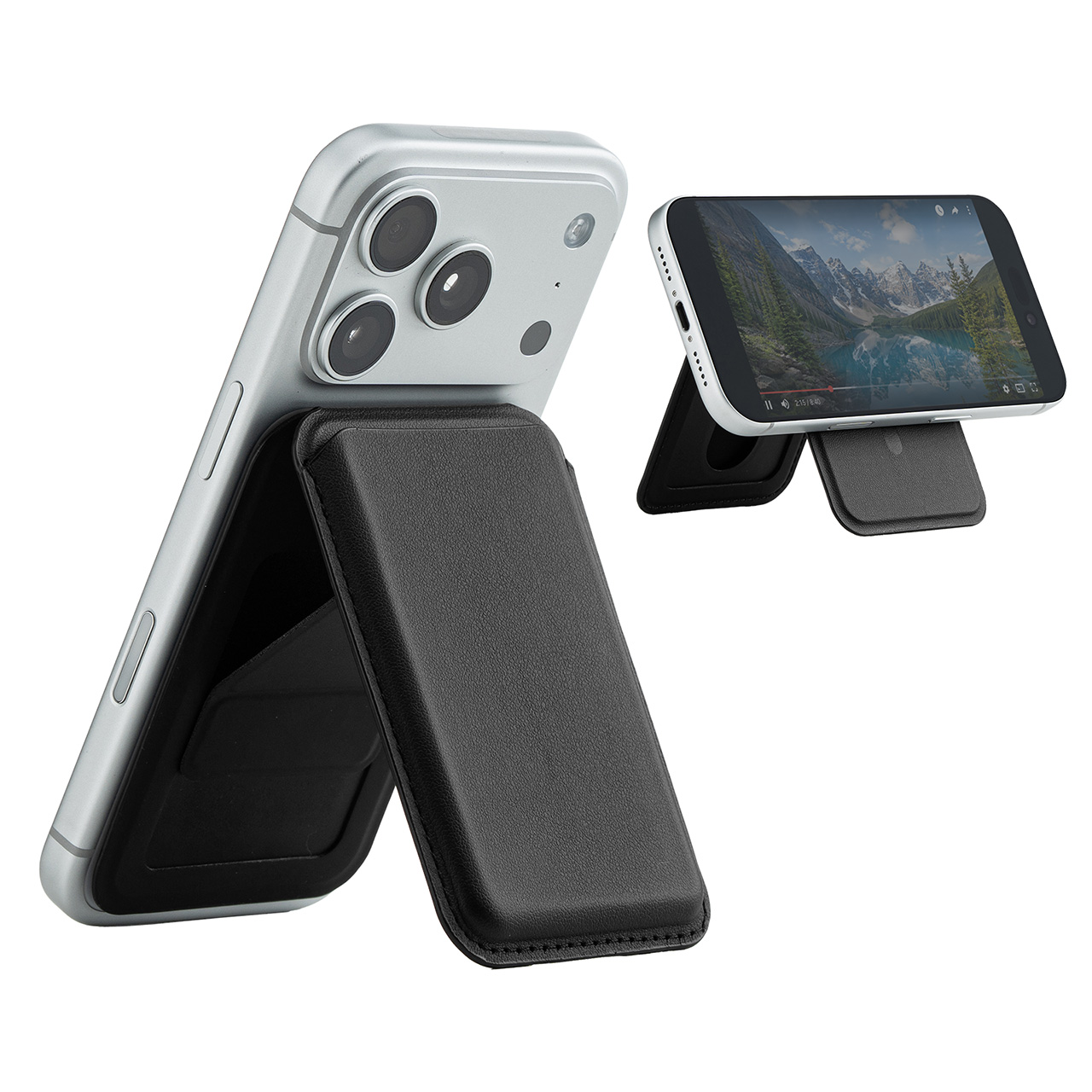 �y�^�Ă̑労�ӃZ�[���z�y�V���iP10�{�zMagSafe�Ή��X�}�z�X�^���h �J�[�h���[�t�� �J�[�h�P�[�X �}�O�l�b�g���E �E�H���b�g�X�^���h ���^ �p�x���� iPhone�Ή� �u���b�N