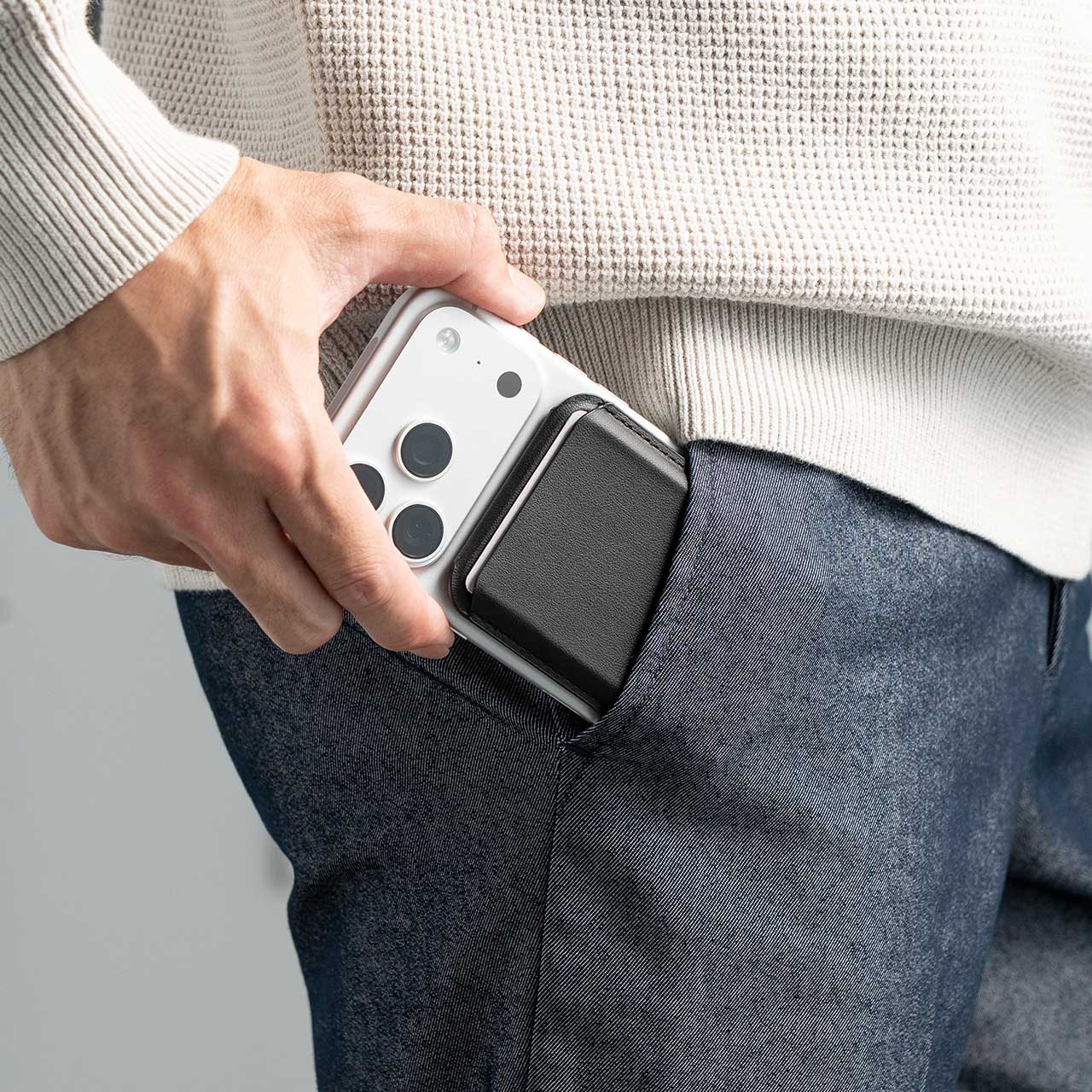 �y�^�Ă̑労�ӃZ�[���z�y�V���iP10�{�zMagSafe�Ή��X�}�z�X�^���h �J�[�h���[�t�� �J�[�h�P�[�X �}�O�l�b�g���E �E�H���b�g�X�^���h ���^ �p�x���� iPhone�Ή� �u���b�N