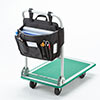 台車バッグ 台車用バッグ 後付けバッグ 簡単取り付け 撥水加工 反射材付き工場 医療 カート取り付け 