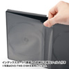 【10枚】DVDケース（12枚収納・トールケース・クリア） 202-TW12-10C