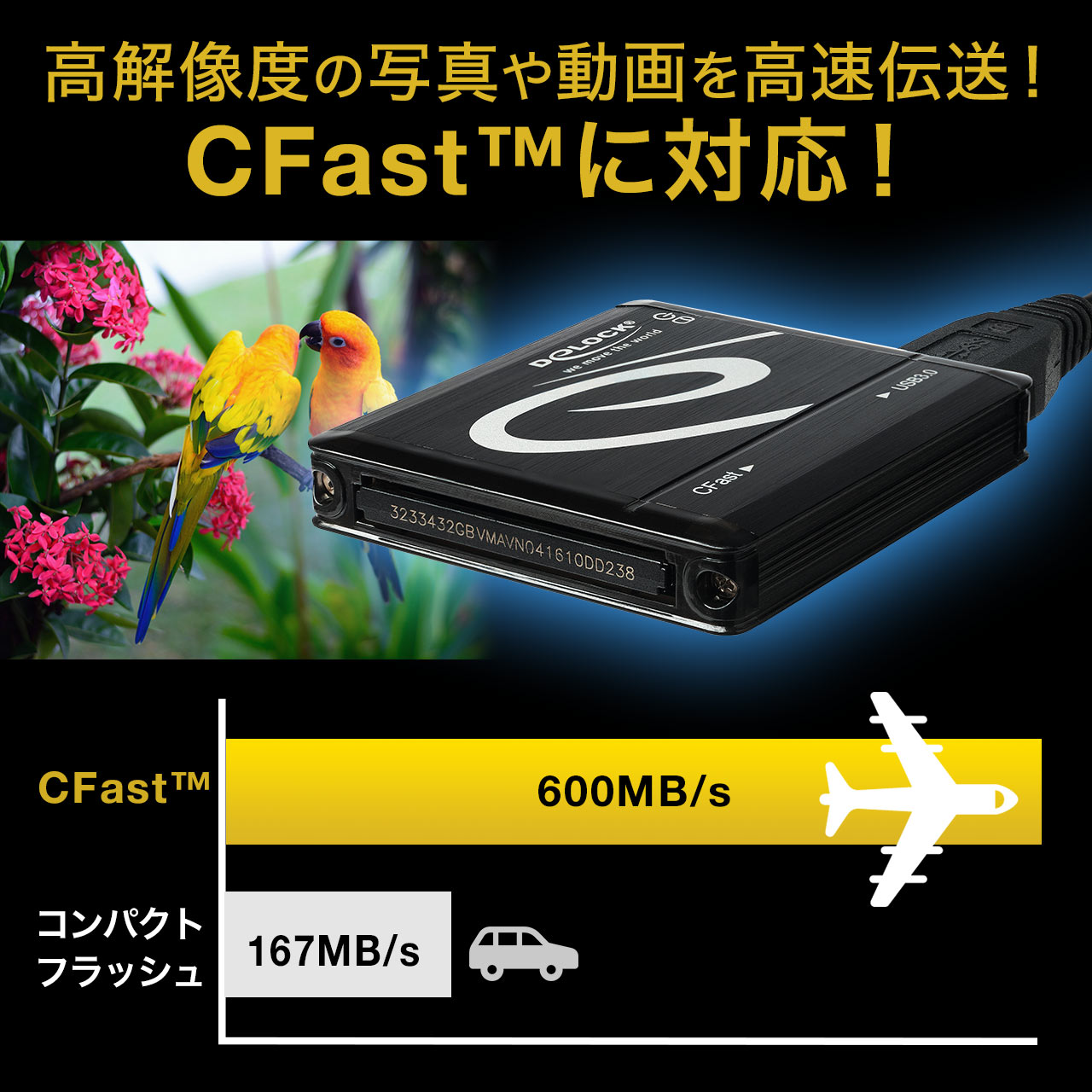 CFastJ[h[_[iCFast2.0ERpNgEDeLOCK 91686j 400-ADR309CF