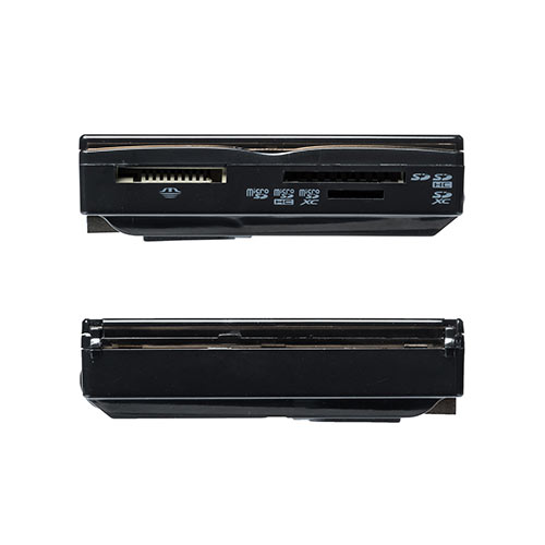 メモリーカードケース付きカードリーダー（SD・microSD・メモリースティック・M2・メモリケース・USB3.1 Gen1 Aコネクタ） 400-ADR316BK