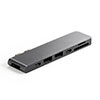 USB Type-C ドッキングステーション MacBook Pro専用 PD/60W対応 4K対応 7in2 HDMI Type-C×2 USB3.0×2 SD/microSDカード テレワーク