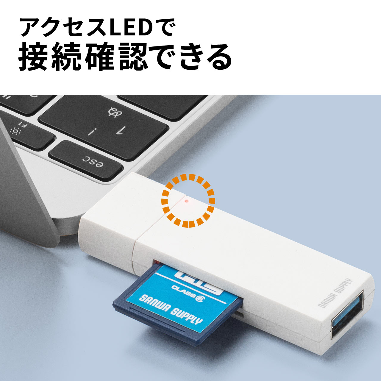Pan's USB-A Cモジュールリーダー USB 3.2 Gen 2 ワークフロー