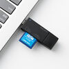 SDカードリーダー microSDカード USB A USB Type-Cコネクタ Androidスマホ タブレット Mac Windows 400-ADR329BK
