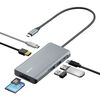 USB Type-CoChbLOXe[V OP[u 7in1 4K/30HzΉ HDMIo SD/microSDJ[h[_[ UHS-II PD100W 400-ADR331