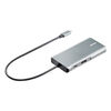 USB Type-CoChbLOXe[V OP[u 7in1 4K/30HzΉ HDMIo SD/microSDJ[h[_[ UHS-II PD100W 400-ADR331