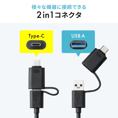 }`J[h[_[ SD MicroSD CF xD MSΉ 5 in 1 USB-C USB A Windows Mac iPhone15/16 Android 400-ADR334BK