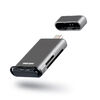 USB-C �J�[�h���[�_�[ UHS-II �Ή� SD microSD�J�[�h �����F�� �R���p�N�g USB3.0 USB 5Gbps Type-C �����]�� SDXC/SDHC �K�����^���b�N