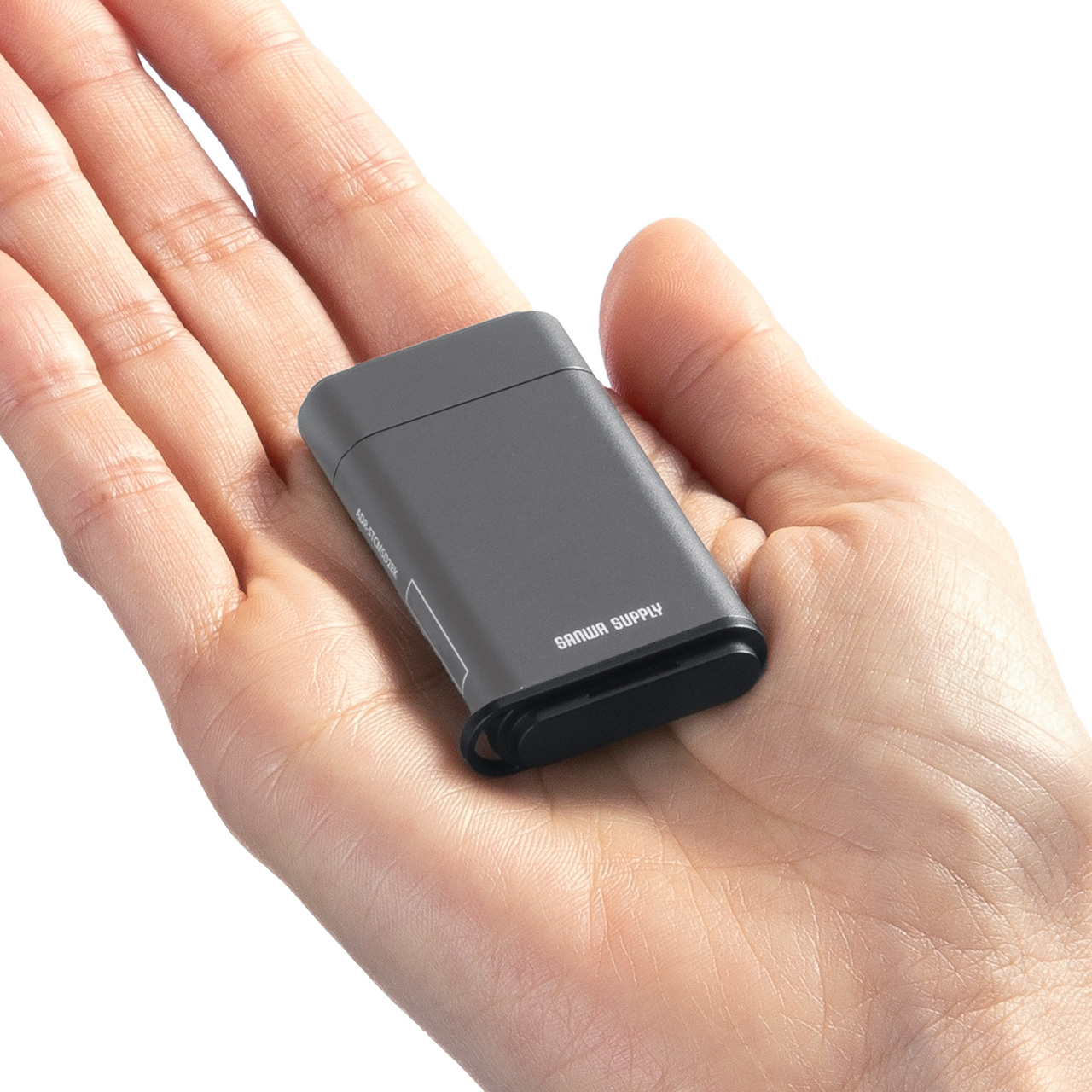 USB-C �J�[�h���[�_�[ UHS-II �Ή� SD microSD�J�[�h �����F�� �R���p�N�g USB3.0 USB 5Gbps Type-C �����]�� SDXC/SDHC �K�����^���b�N