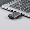USB-C �J�[�h���[�_�[ UHS-II �Ή� SD microSD�J�[�h �����F�� �R���p�N�g USB3.0 USB 5Gbps Type-C �����]�� SDXC/SDHC �K�����^���b�N