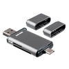 �yGW�Z�[���zUSB-A & USB-C �J�[�h���[�_�[ UHS-II �Ή� SD microSD�J�[�h �����F�� �R���p�N�g USB3.0 Type-C �����]�� SDXC/SDHC �K�����^���b�N