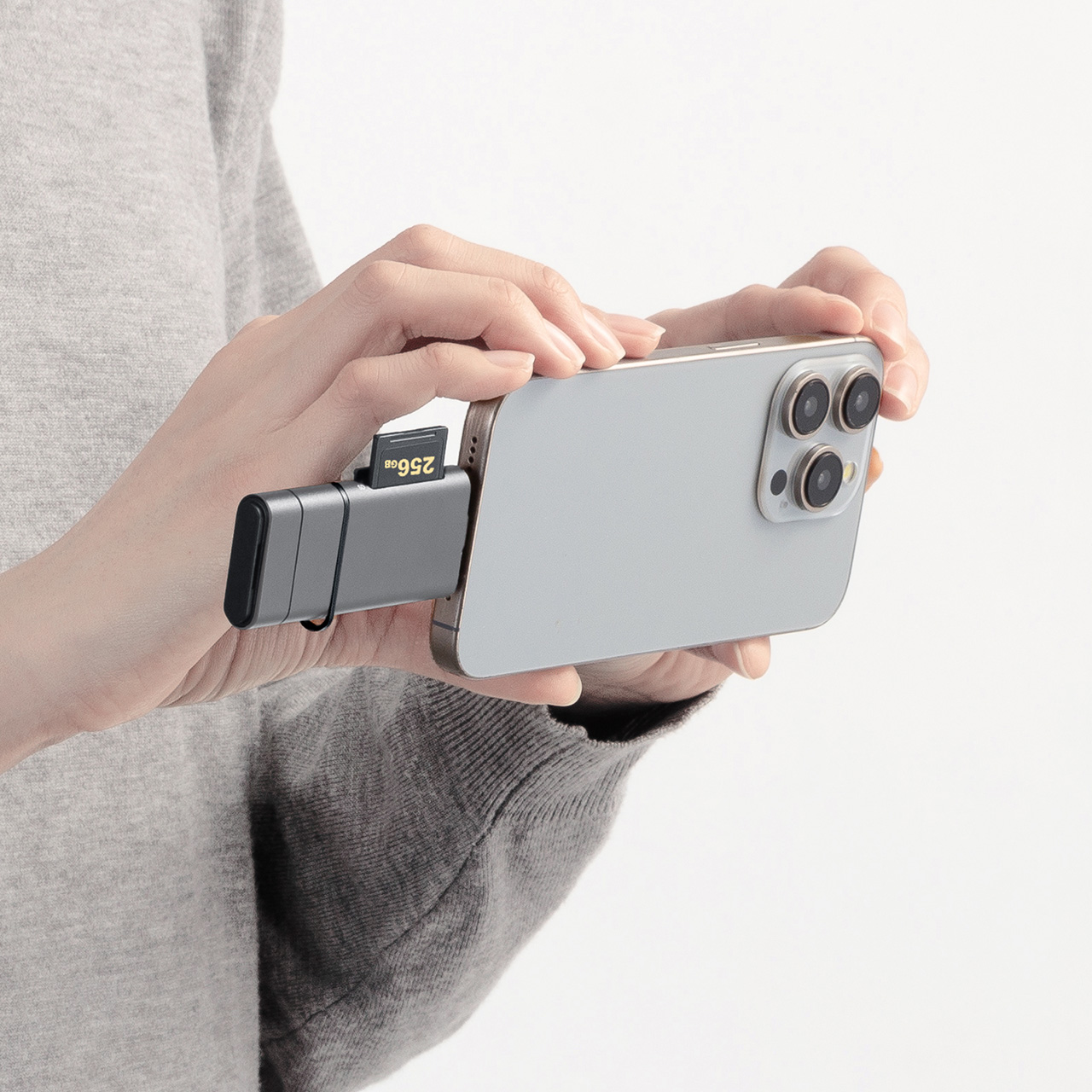 �yGW�Z�[���zUSB-A & USB-C �J�[�h���[�_�[ UHS-II �Ή� SD microSD�J�[�h �����F�� �R���p�N�g USB3.0 Type-C �����]�� SDXC/SDHC �K�����^���b�N