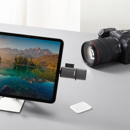 �yGW�Z�[���zUSB-A & USB-C �J�[�h���[�_�[ UHS-II �Ή� SD microSD�J�[�h �����F�� �R���p�N�g USB3.0 Type-C �����]�� SDXC/SDHC �K�����^���b�N