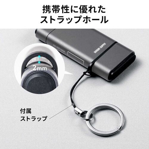 �yGW�Z�[���zUSB-A & USB-C �J�[�h���[�_�[ UHS-II �Ή� SD microSD�J�[�h �����F�� �R���p�N�g USB3.0 Type-C �����]�� SDXC/SDHC �K�����^���b�N